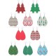 10 Pairs Christmas Leather Earrings Teardrop Tree Drop Earrings For Women Holiday Lightweight Statement Dangle Earrings Set Xmas Party 10 Pairs Christmas Leather Earrings Teardrop Tree Drop Earrings For Women Holiday Lightweight Statement Dangle Earrings Set Xmas Party